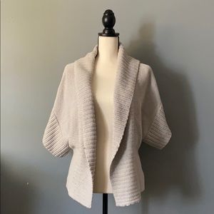 Shawl collar sweater